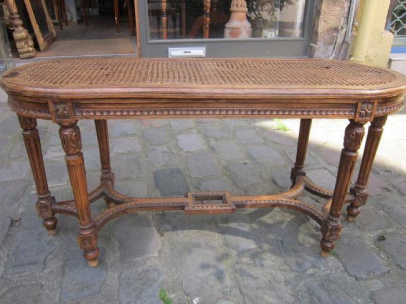 banquette style louis XVI