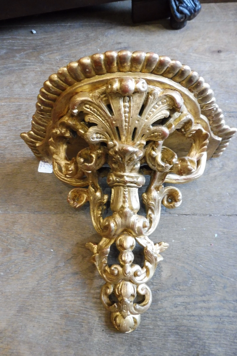 Console en bois doré  19 eme 